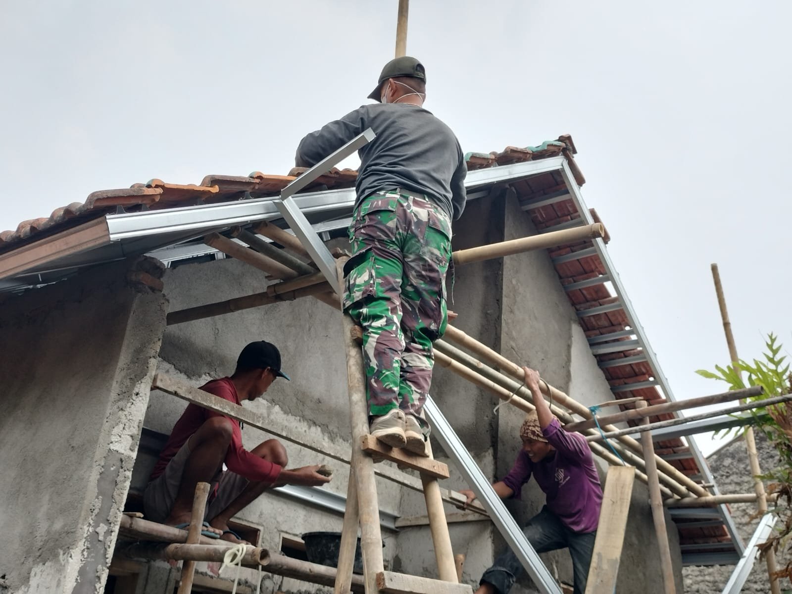 Transformasi tempat tinggal M. Syafi’i berkat kontribusi program TMMD TNI